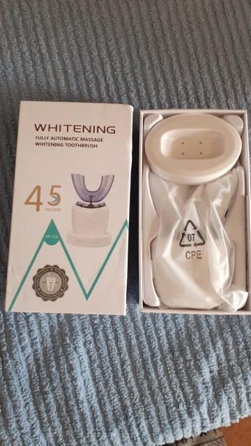 Customer photo review of U-Shaped Ultrasonic Electric Toothbrush