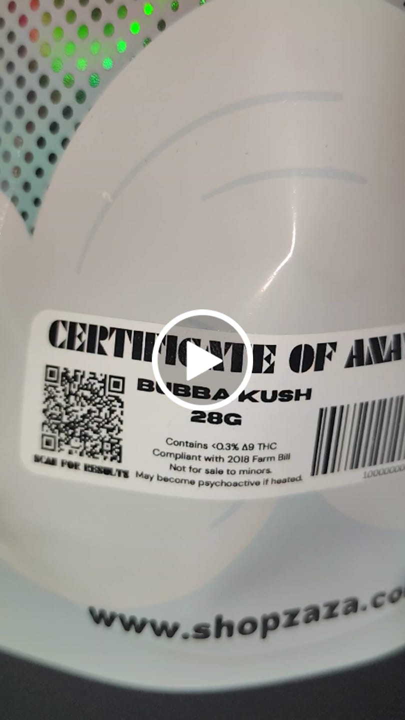 Customer video review of Bubba Kush - 28 Grams - Indica