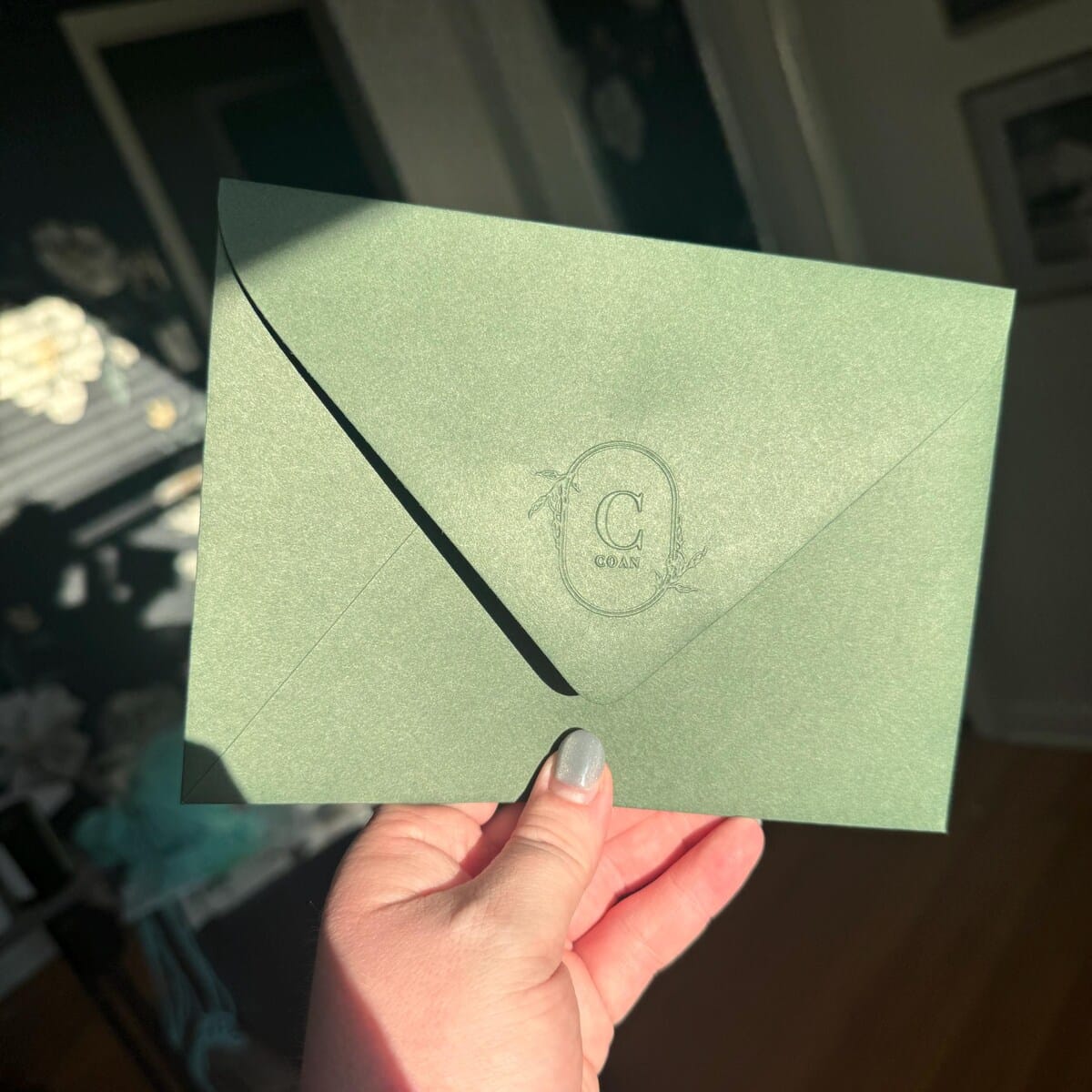 Customer photo review of Monogram Embosser