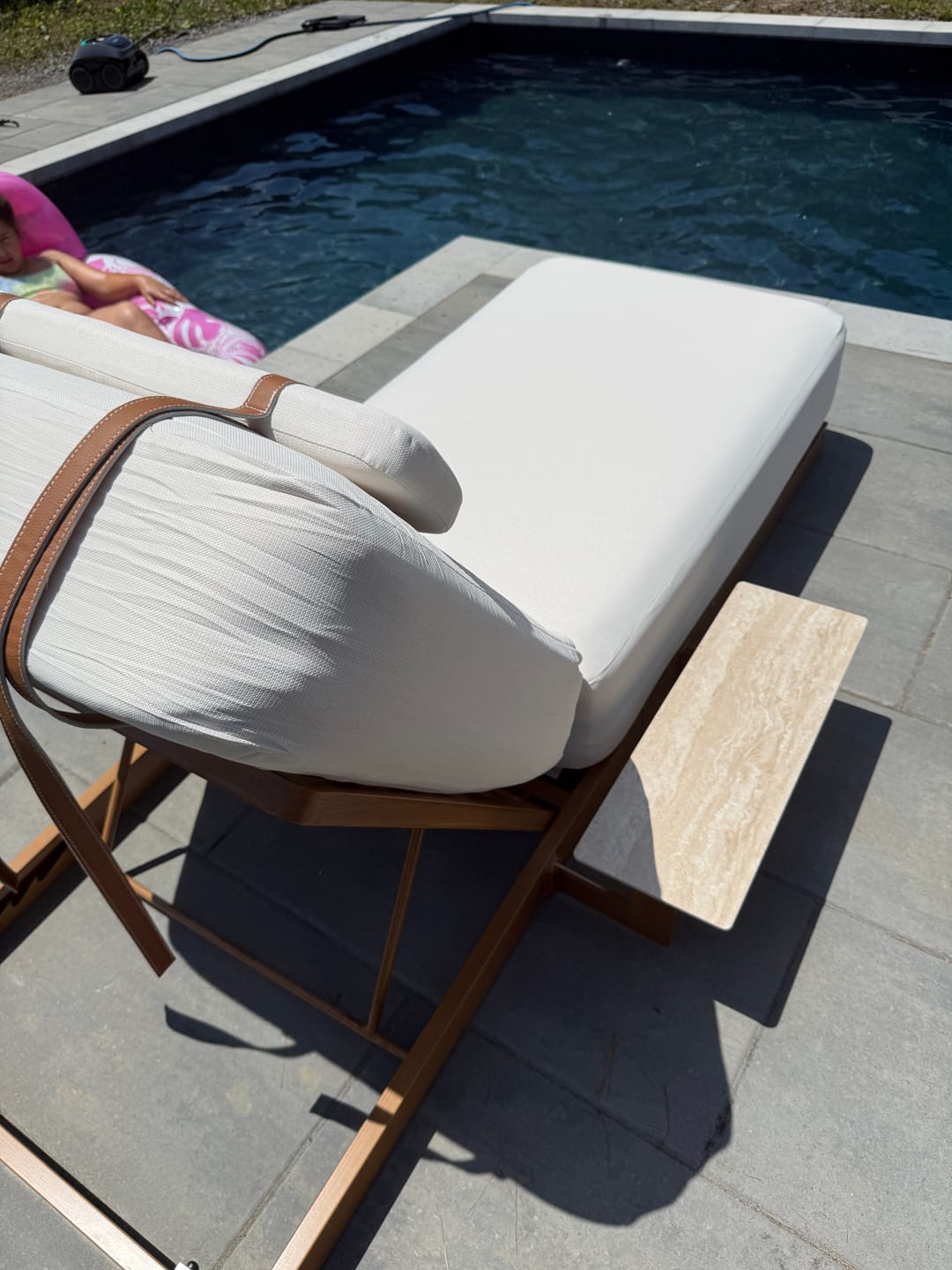 Customer photo review of Solaris Outdoor Chaise Lounge