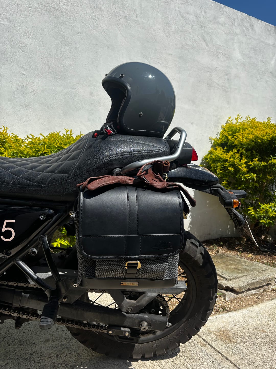 Customer photo review of dgr x trip machine wayfarer pannier