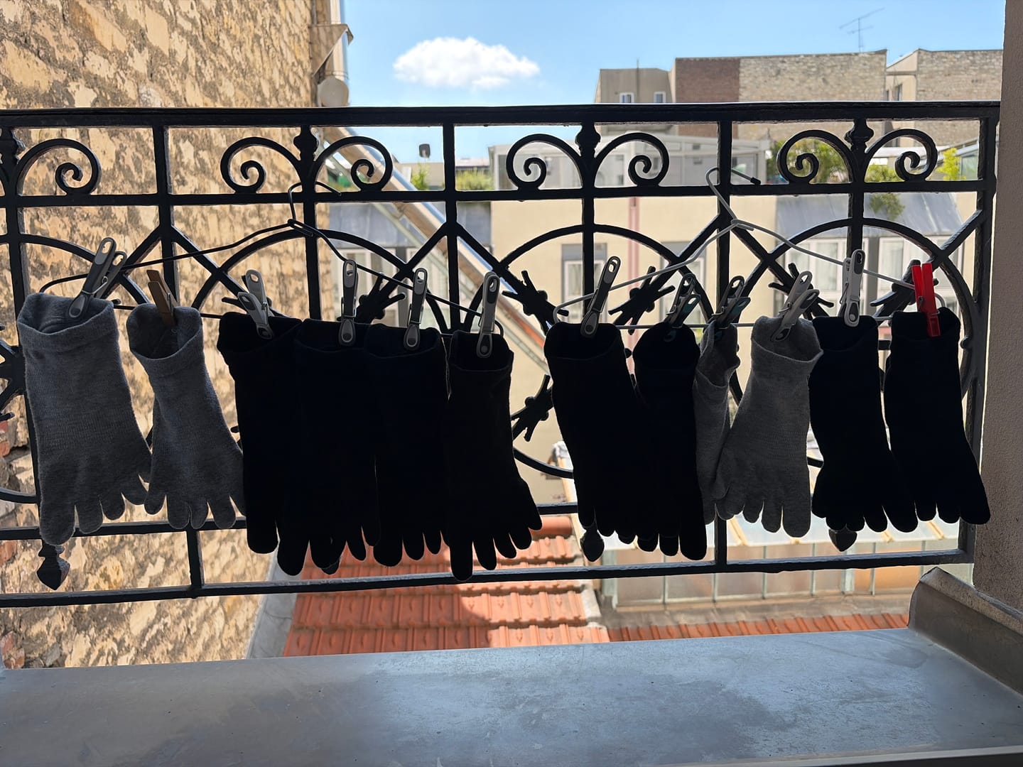 Customer photo review of Calcetines 5dedos- Tobilleros