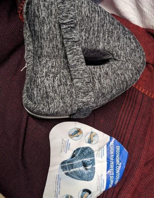 Customer photo review of Spinely® OrthoKnee Pillow