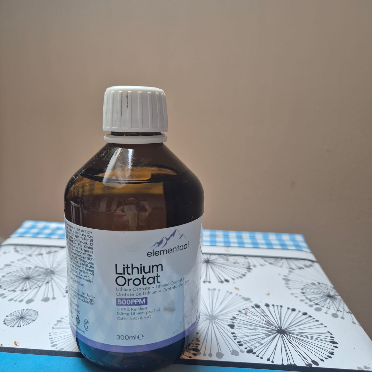 Customer photo review of Elementaal® Lithium Orotat | inkl. Dosierspritze, Messbecher & Pipette