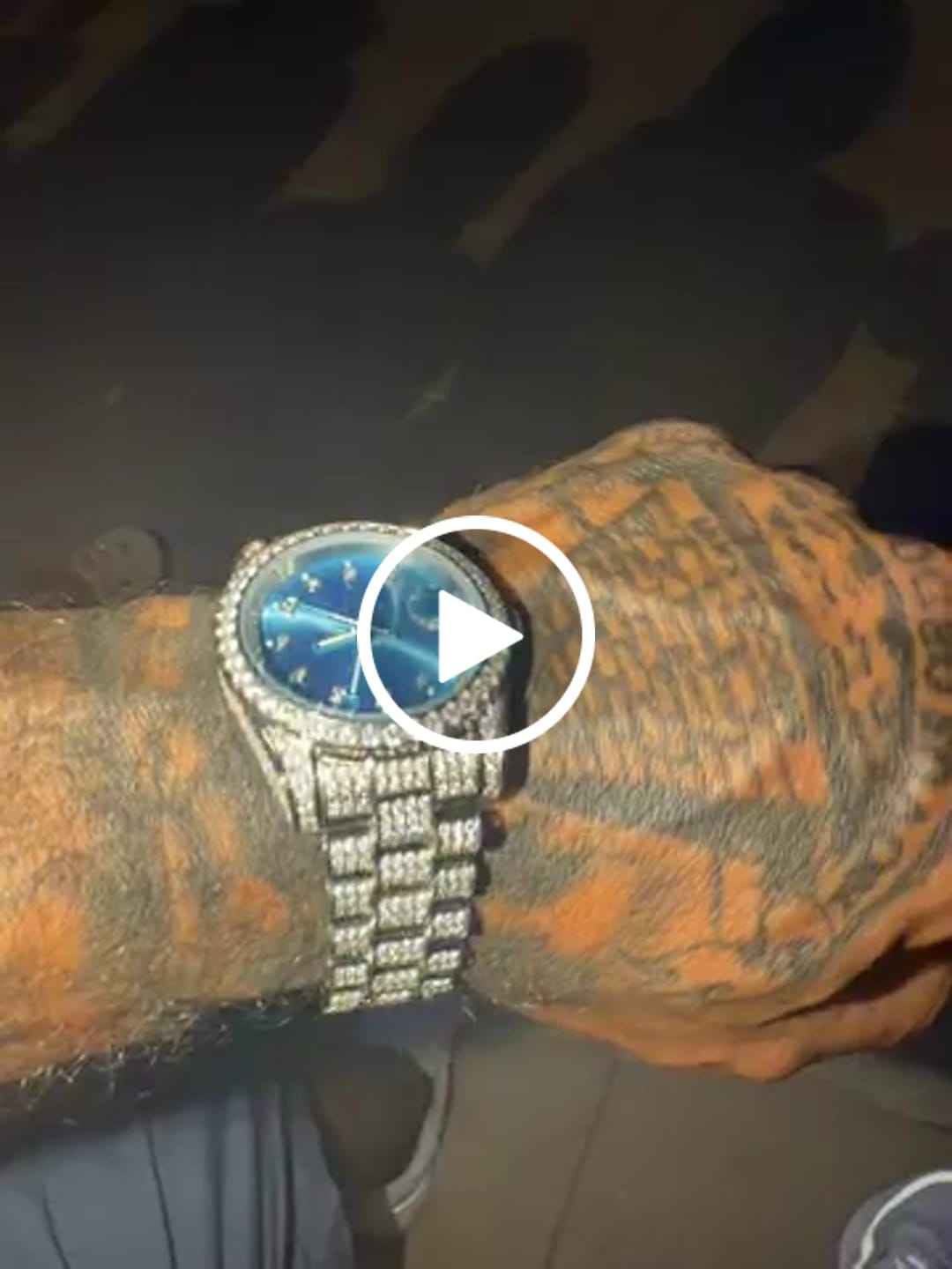Customer video review of 41mm Diamond Presidential Watch - Light Blue Face - White Gold