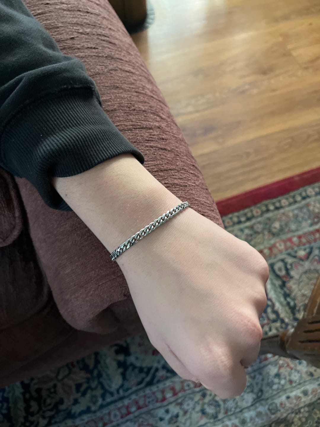 Customer photo review of Pulsera Miami Cuban 5mm