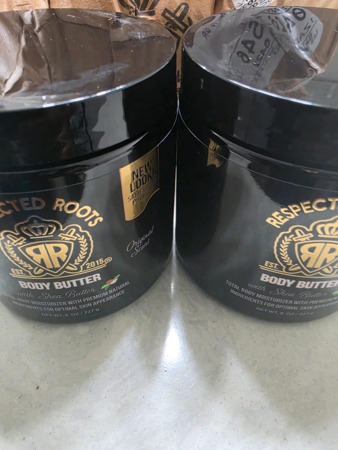 Customer photo review of Body Butter - Original Scent
