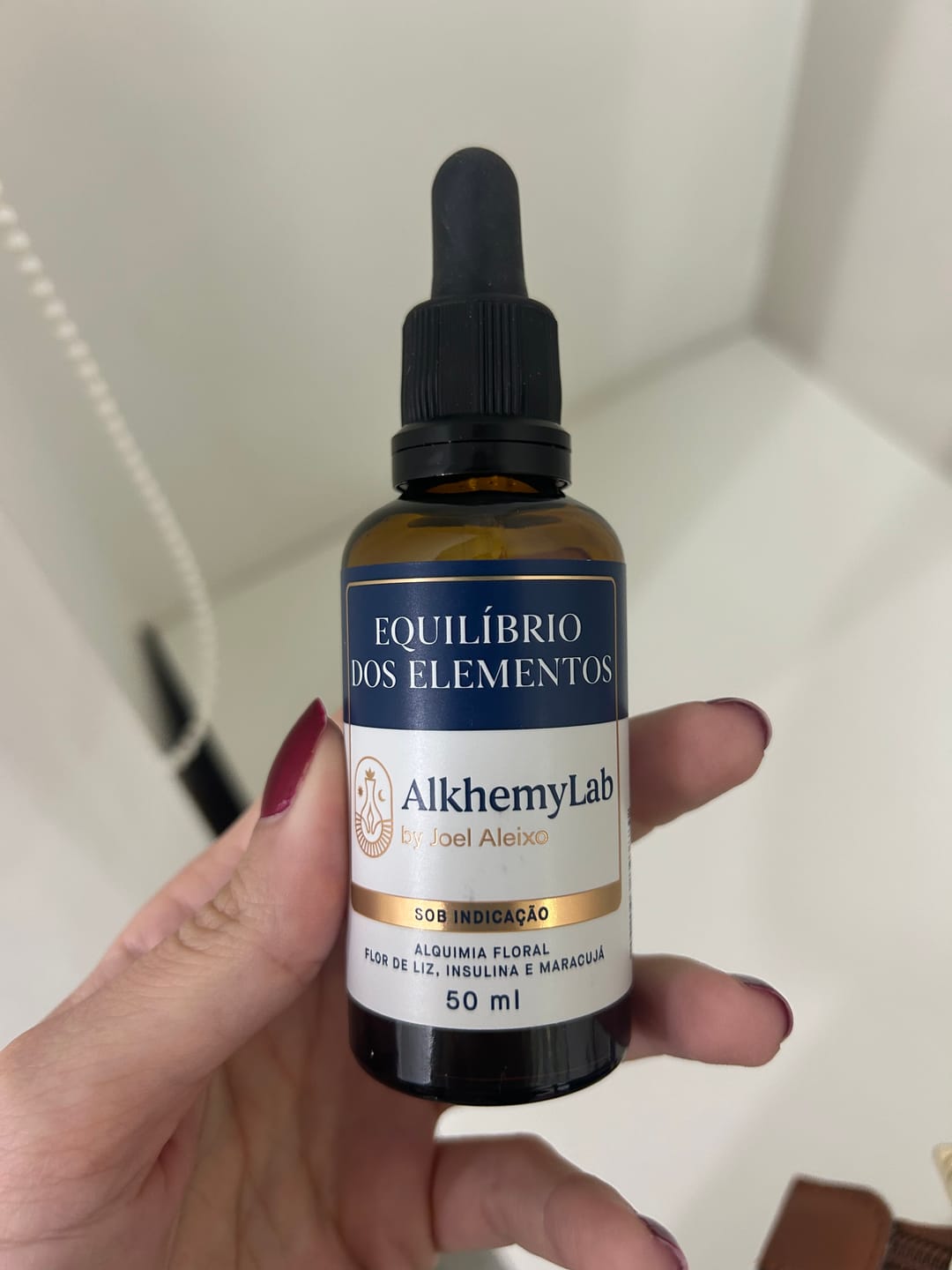 Customer photo review of Floral Equilíbrio dos Elementos 50ml