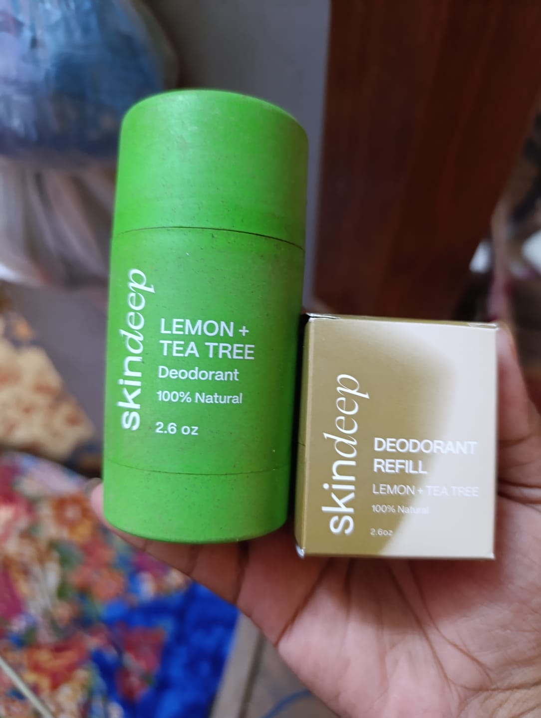 Customer photo review of DEODORANT REFILL POD