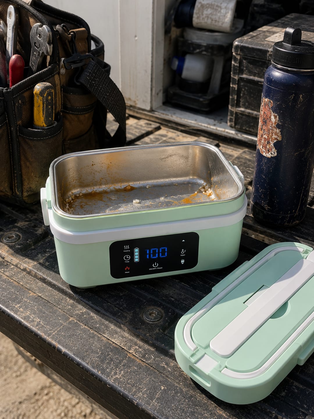 Customer photo review of SnapHeatEat™ Electric Lunch Box