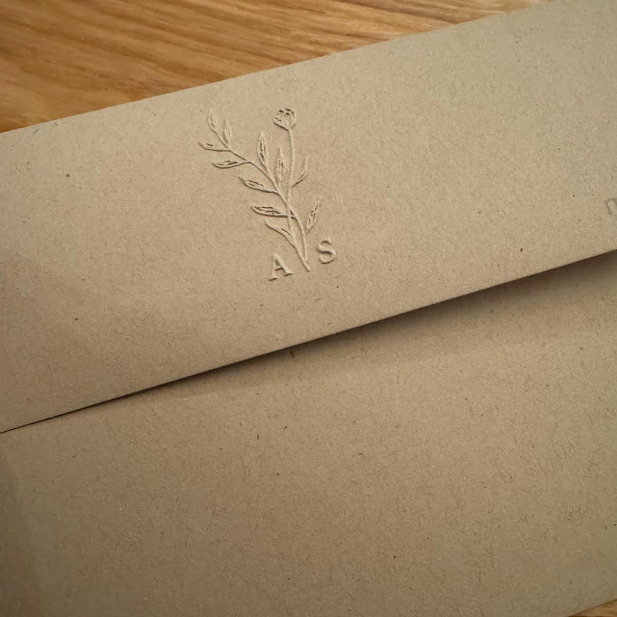 Customer photo review of Monogram Embosser