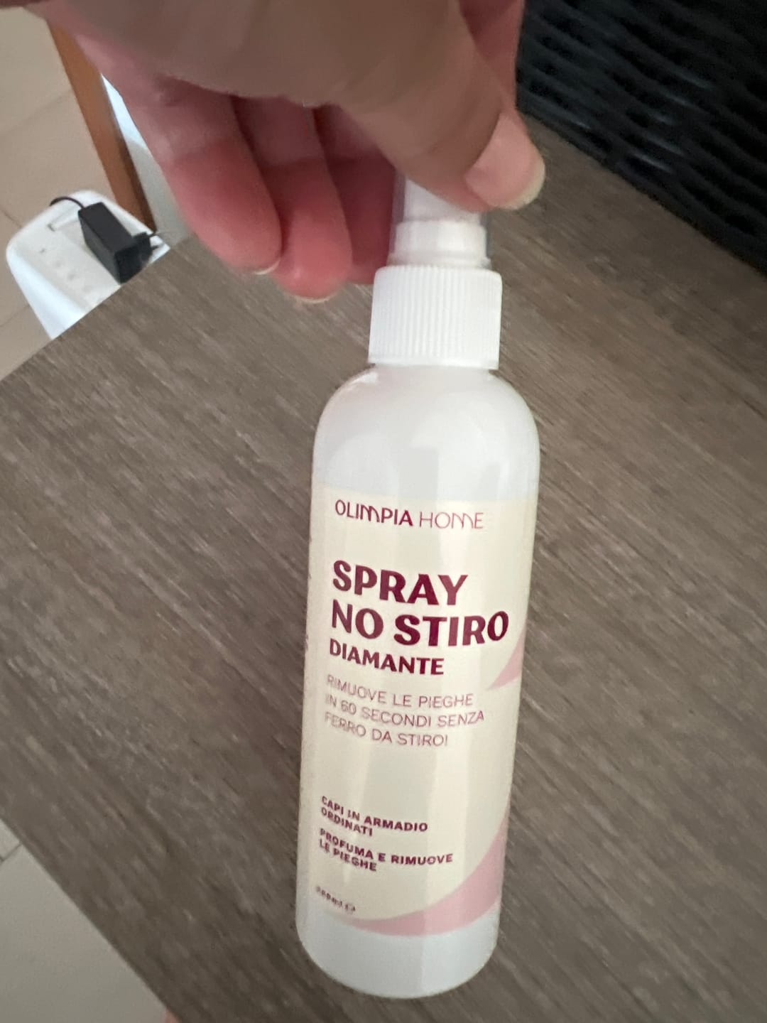 Customer photo review of Spray No Stiro  - Rimuove le pieghe in 60 secondi