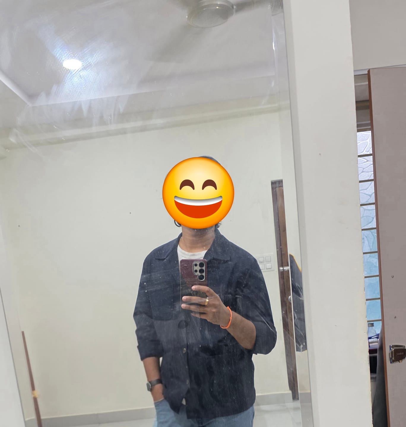 Customer photo review of Hyperflex Work Shacket