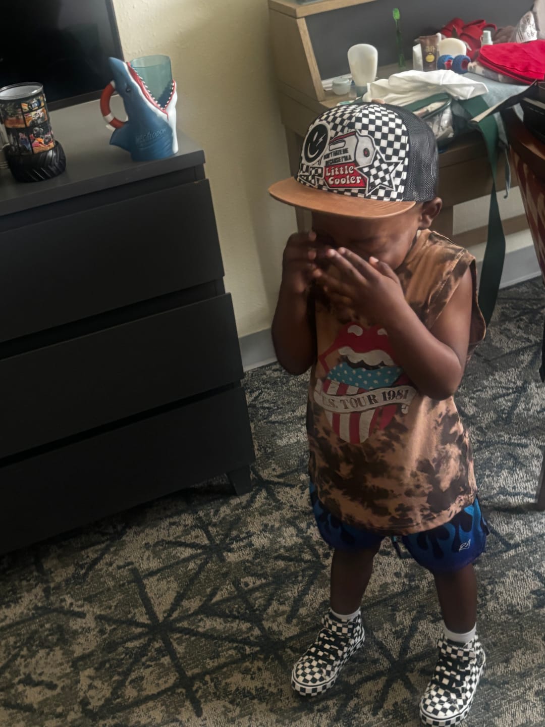 Customer photo review of SK8TR Hi-Top in Venice