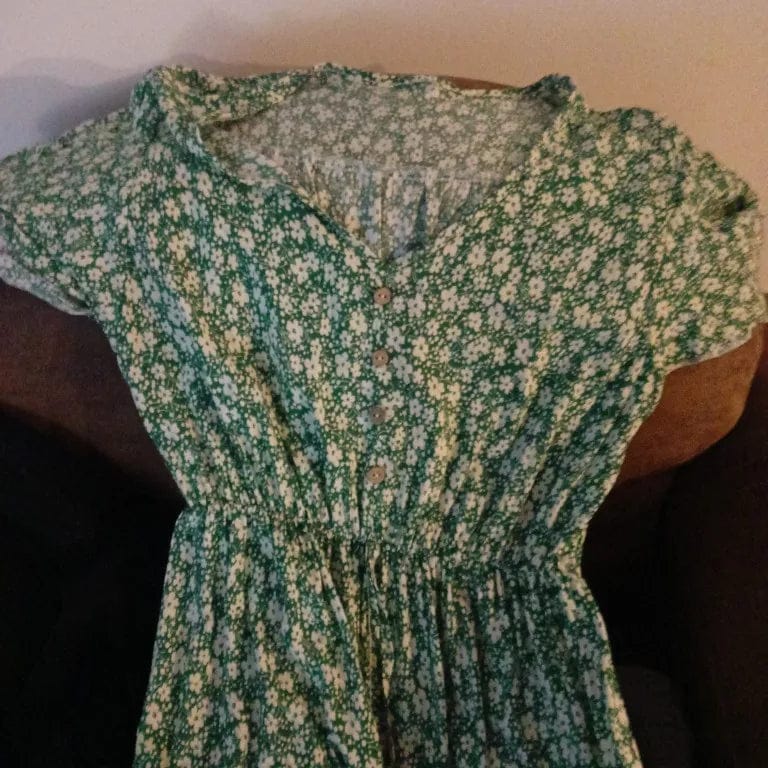 Customer photo review of Ella Vintage Floral Maxi Dress