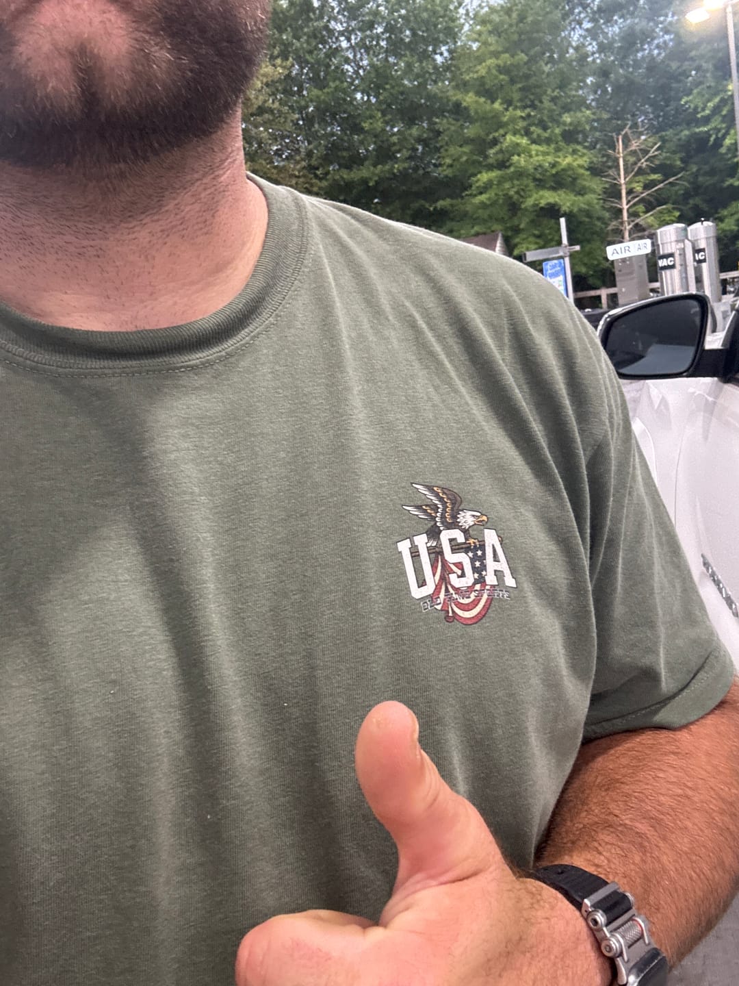 Customer photo review of Warrior T-Shirt