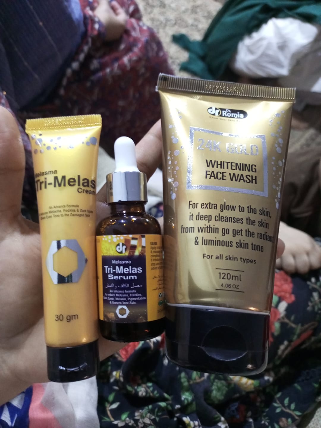 Customer photo review of Melasma Bundle