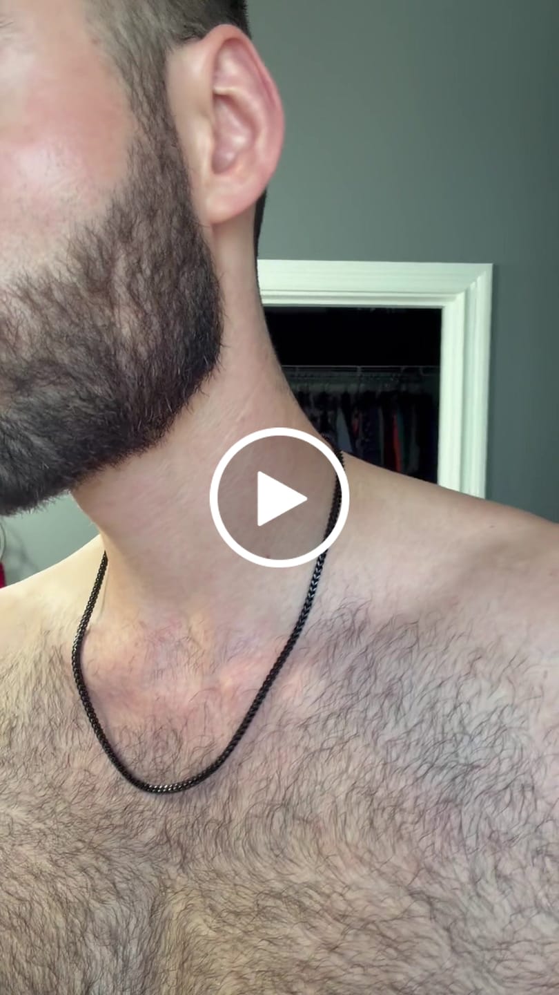 Customer video review of 3mm Thin Franco Link Chain
