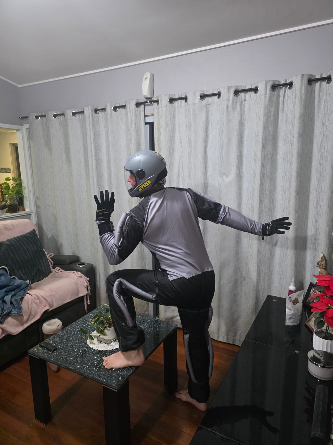 Customer photo review of Skydiving Formation Suit ND-017