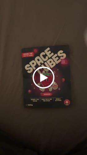 Kundenbewertung mit Video zu THC Space Cubes 750mg