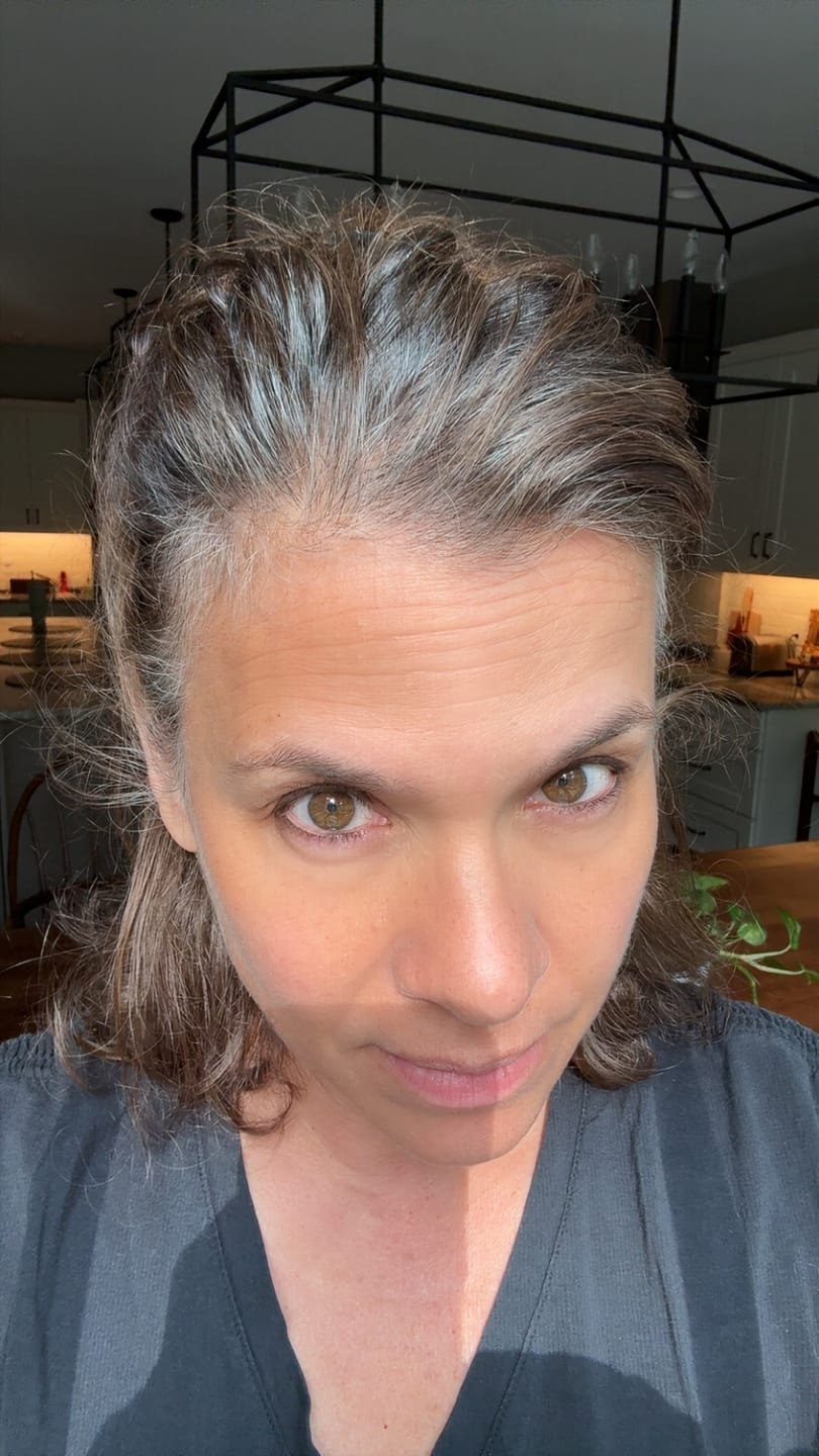 Customer photo review of Champú Tinte Instantáneo