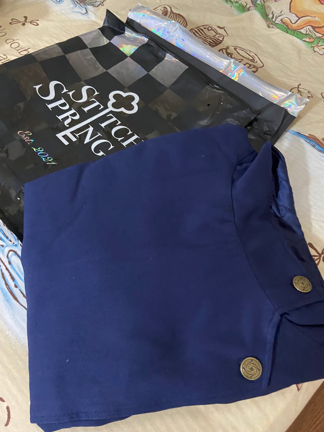 Customer photo review of Divine Blue Denim Jacket Preorder