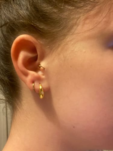 Customer photo review of Pendientes Medieval