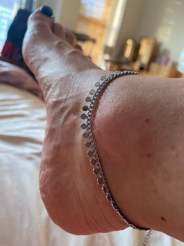 Customer photo review of Tobillera Selecta