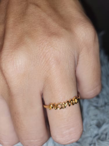 Customer photo review of Anillo Mama Ring