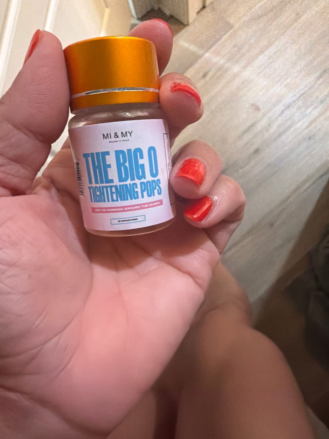 Customer photo review of The Big O Tightening Pops