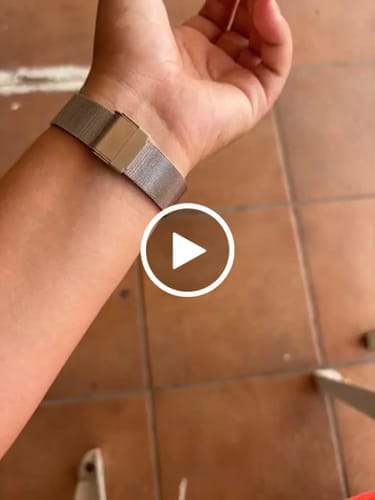 Customer photo review of Reloj Petite Marie ~ SilverWhite