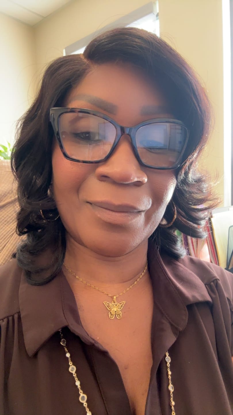 Customer photo review of Butterfly Pendant Necklace