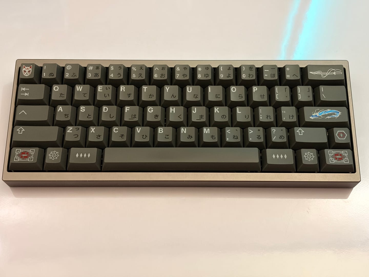 Customer photo review of KEYKOBO NICHIRIN ABS TRIPLE-SHOT KEYCAP SET INSTOCK