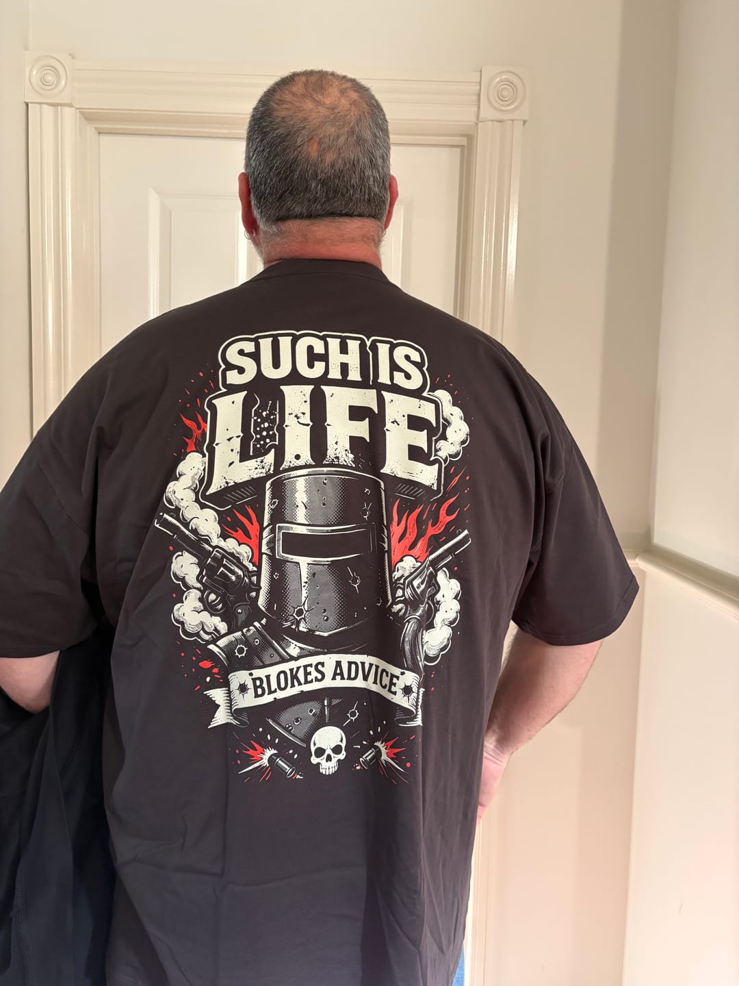 Customer photo review of Such Is Life Tee