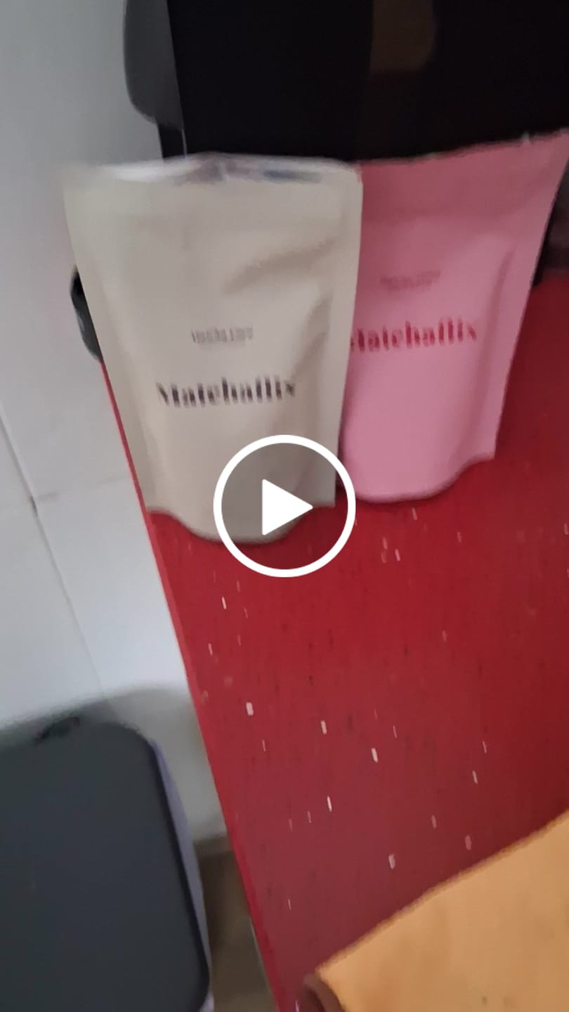 Customer video review of Hojicha Premium sabor Toffee