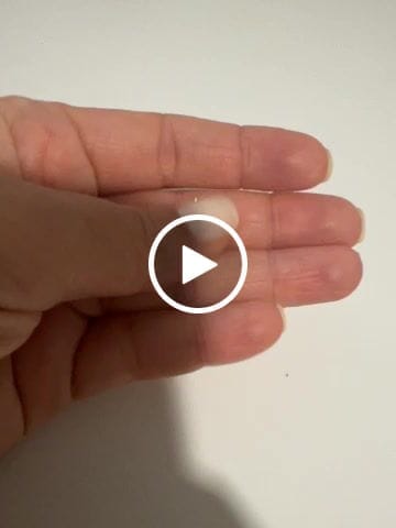 Customer photo review of Pendiente Ear Cuff - Glitter
