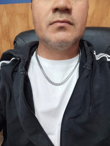 Customer photo review of Cadena Cuban Link 8mm