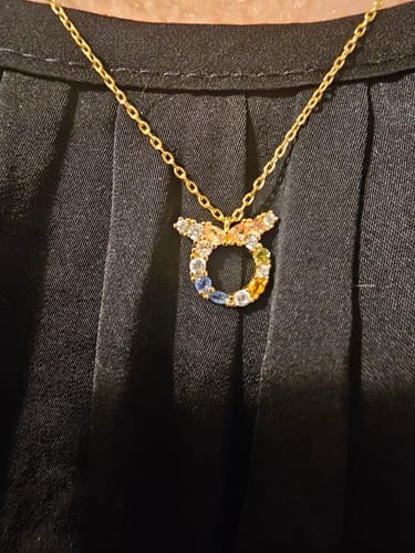 Customer photo review of Collar Signos del Zodiaco