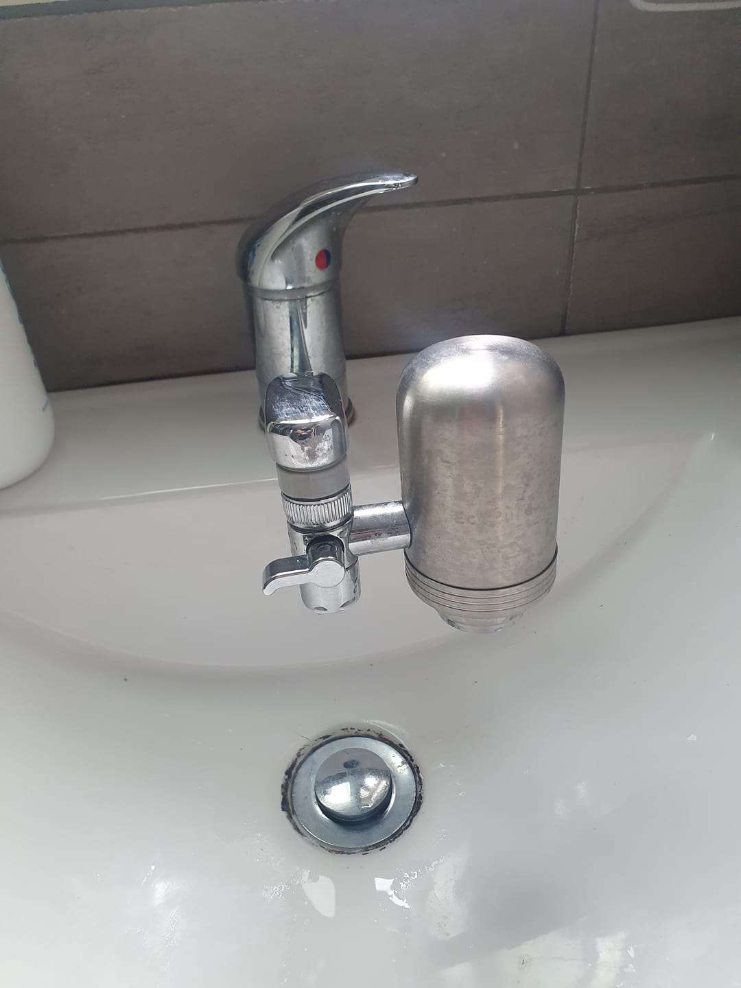 Customer photo review of EcoPure™ Stainless Steel Tap Water Filter