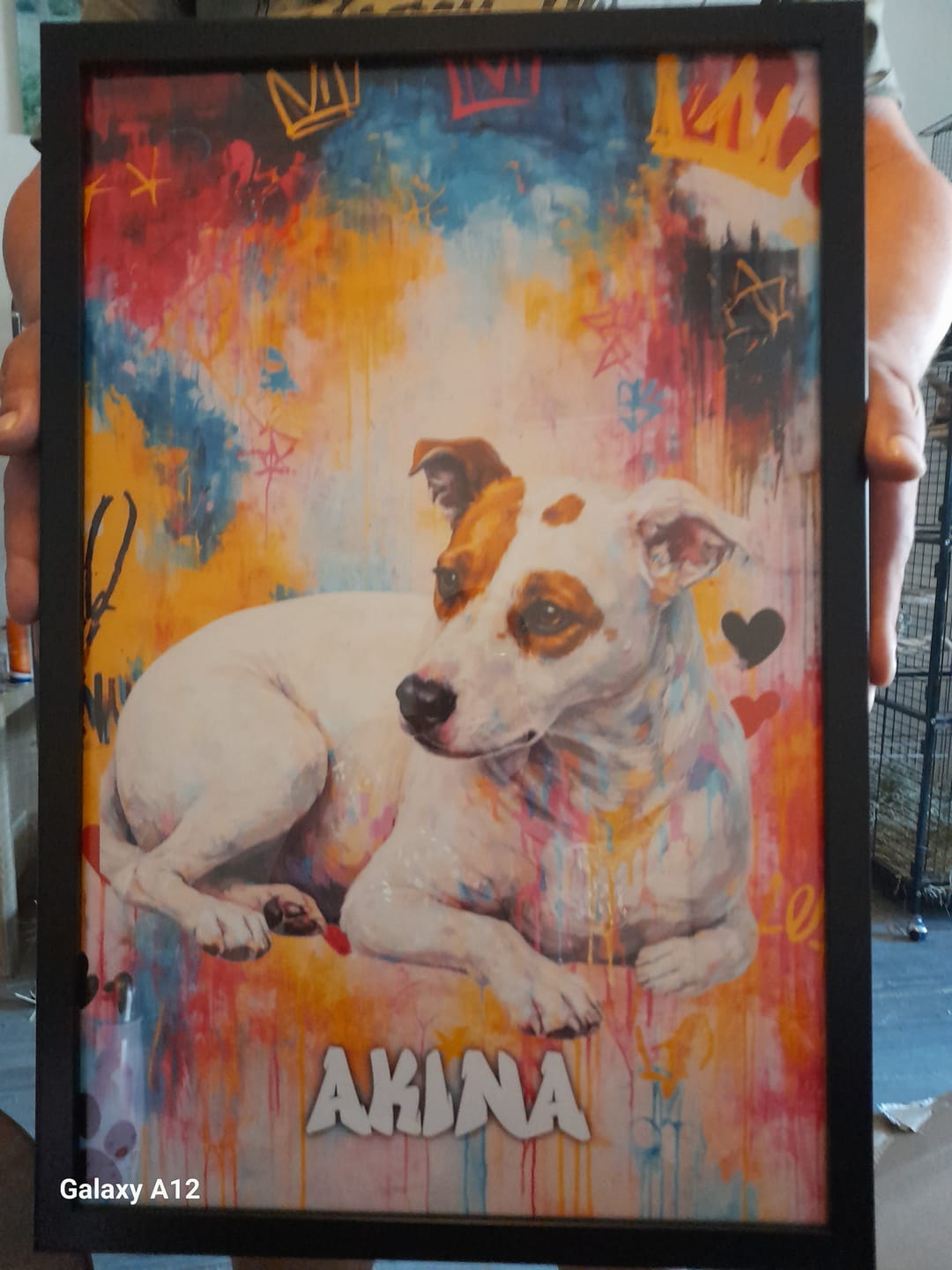 Customer photo review of Graffiti - Gepersonaliseerde Poster
