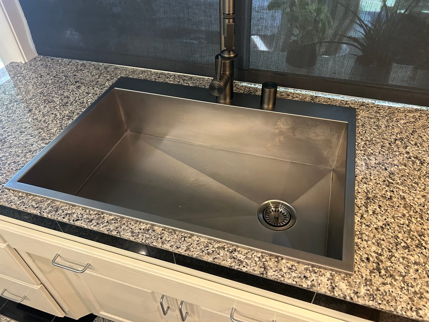 Customer photo review of Topmount Sink - Stainless Steel