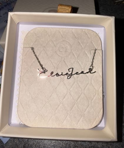 Customer photo review of Collar My Name - Personalizado