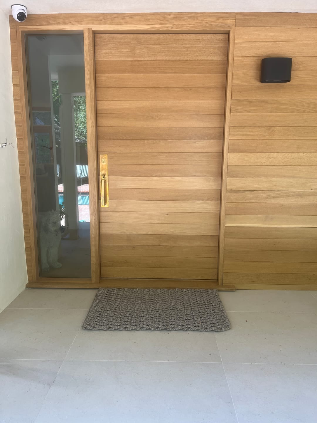 Customer photo review of Sand Doormat