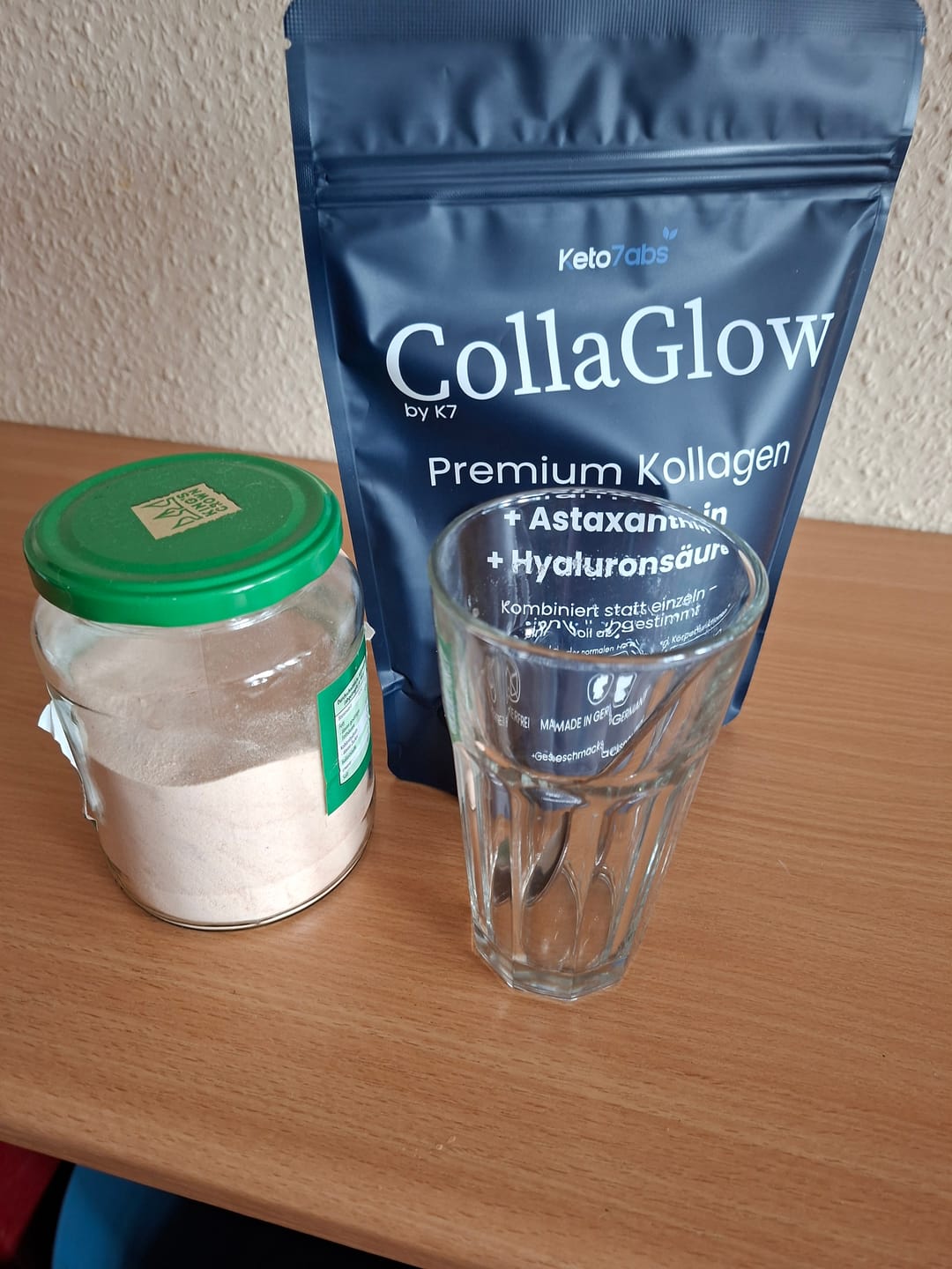 Customer photo review of CollaGlow 30 Tage Haut & Gelenk Regenerations-Kur