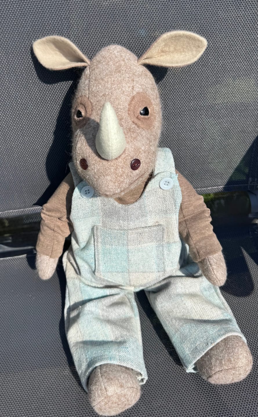 Customer photo review of Rhino Play Doll  PDF Pattern and Video Tutorial