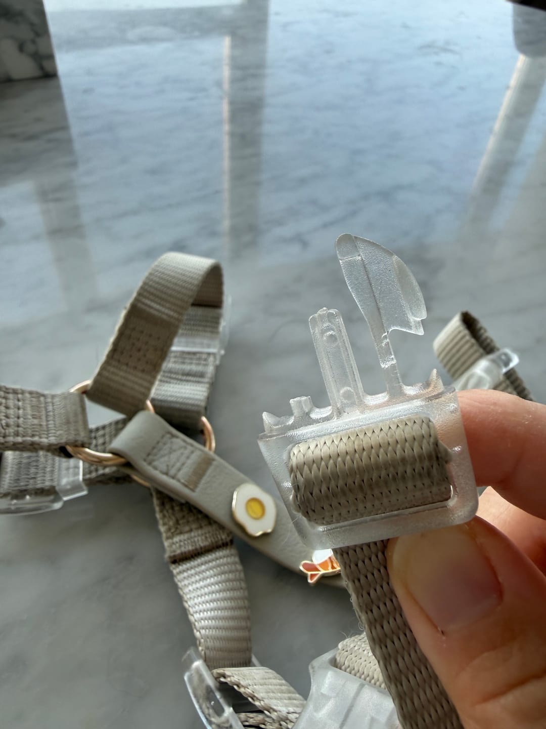 Customer photo review of Moodies Harness