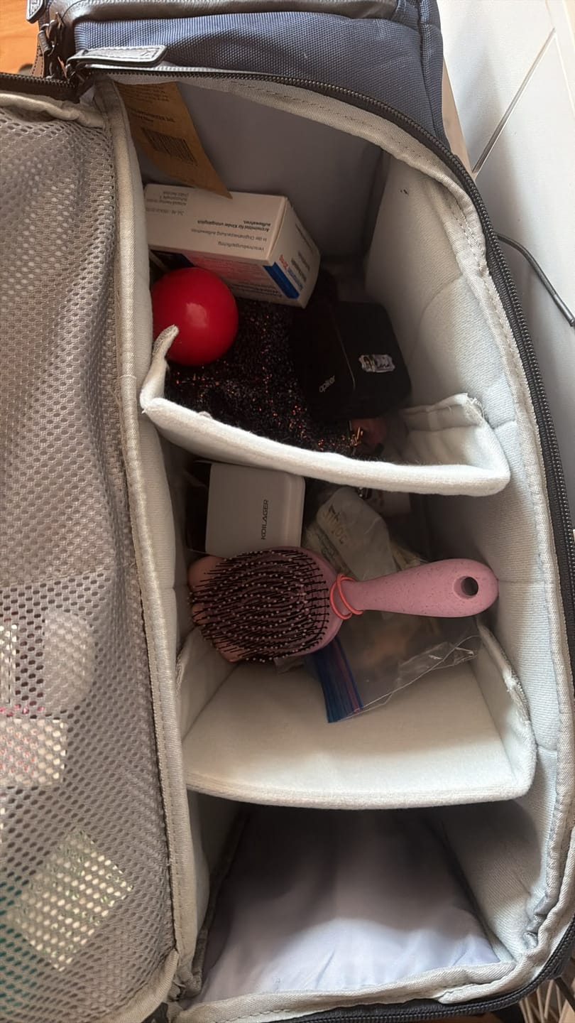 Customer photo review of The Organizer 30L