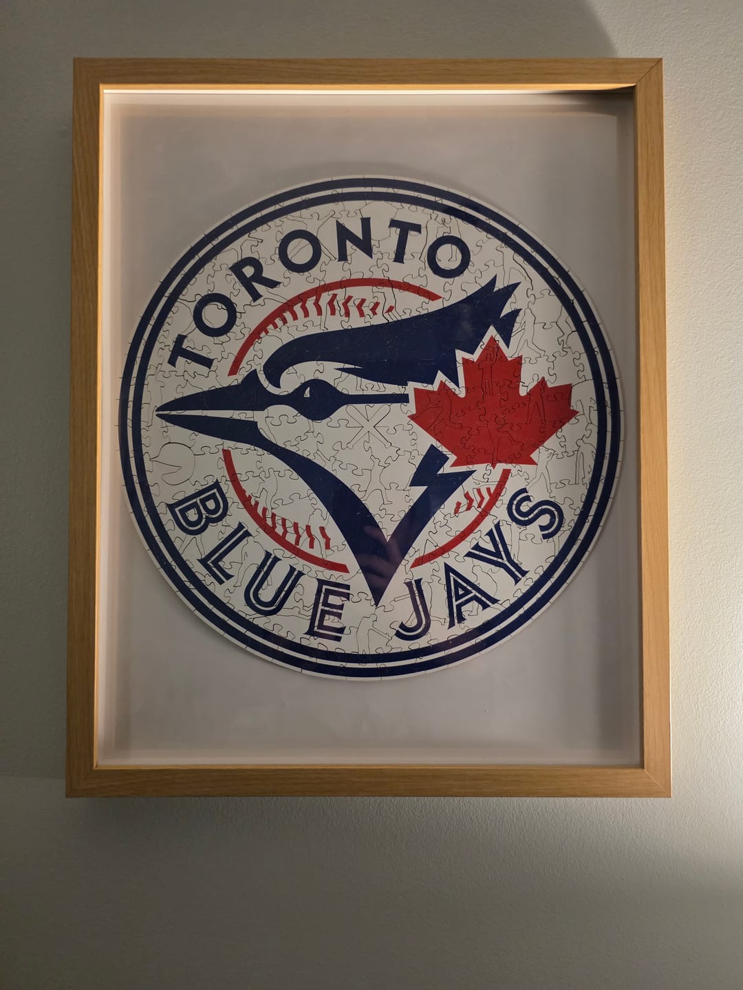 Customer photo review of Toronto Blue Jays™ - Wooden Puzzle