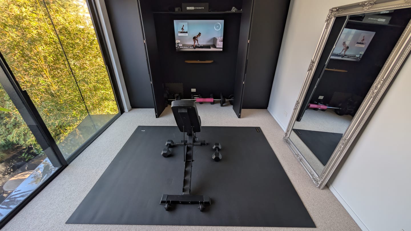 Customer photo review of Miramat® Giga - 244cm x 183cm - Ultra Large Exercise Mat - Sold Out