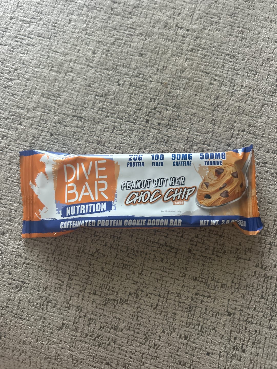 Customer photo review of CLEARANCE Peanut But Her Chocolate Chip - 5 bars